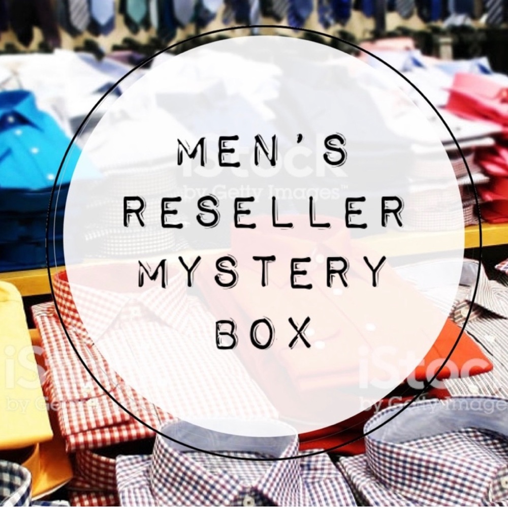 5 POUNDS Mens Mystery Reseller Box!